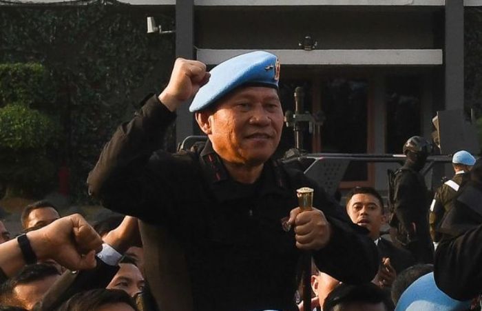 Komandan Paspampres Mayjen TNI Rafael Granada Baay di Mako Paspampres, Jakarta, Senin (7/8/2023)