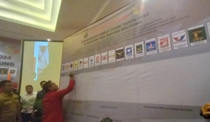 Ilustrasi - Parpol peserta Pemilu 2024 di Kabupaten Cirebon