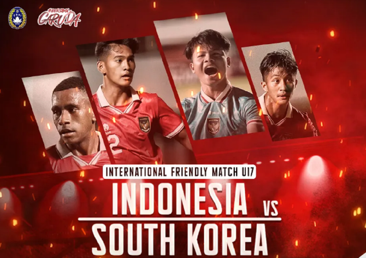 Streaming Live Soccer 808 Timnas Indonesia U-17 vs Korea Selatan, 30 Agustus 2023 Jam 19.00 WIB