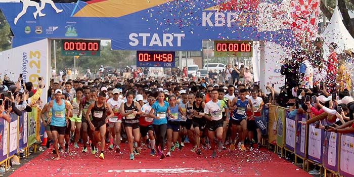 Lomba lari ini akan diikuti oleh sekitar 3.000 peserta