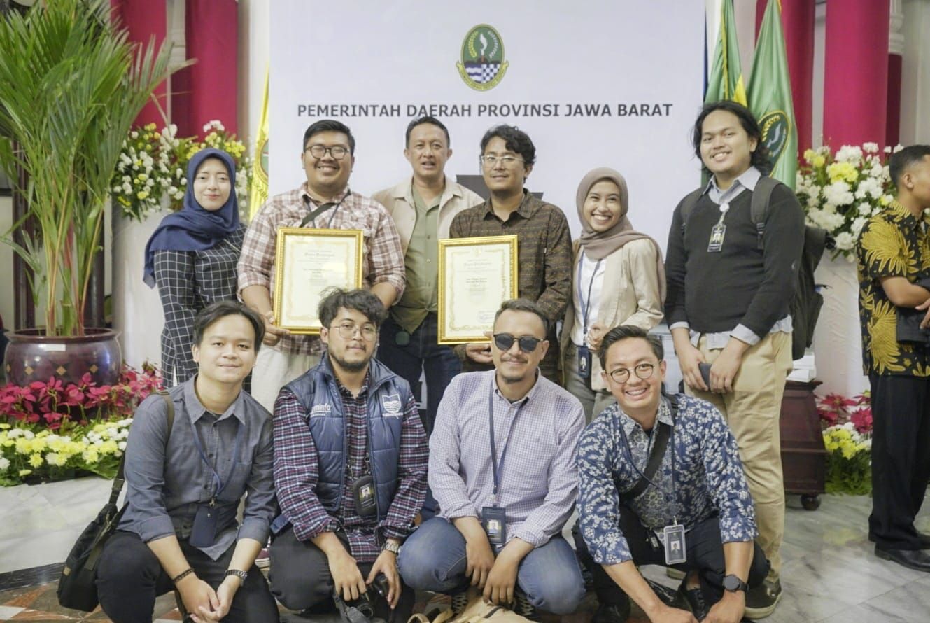 Pemkot Bandung berhasil meraih 2 Penghargaan di Humas Jabar Awards 2023