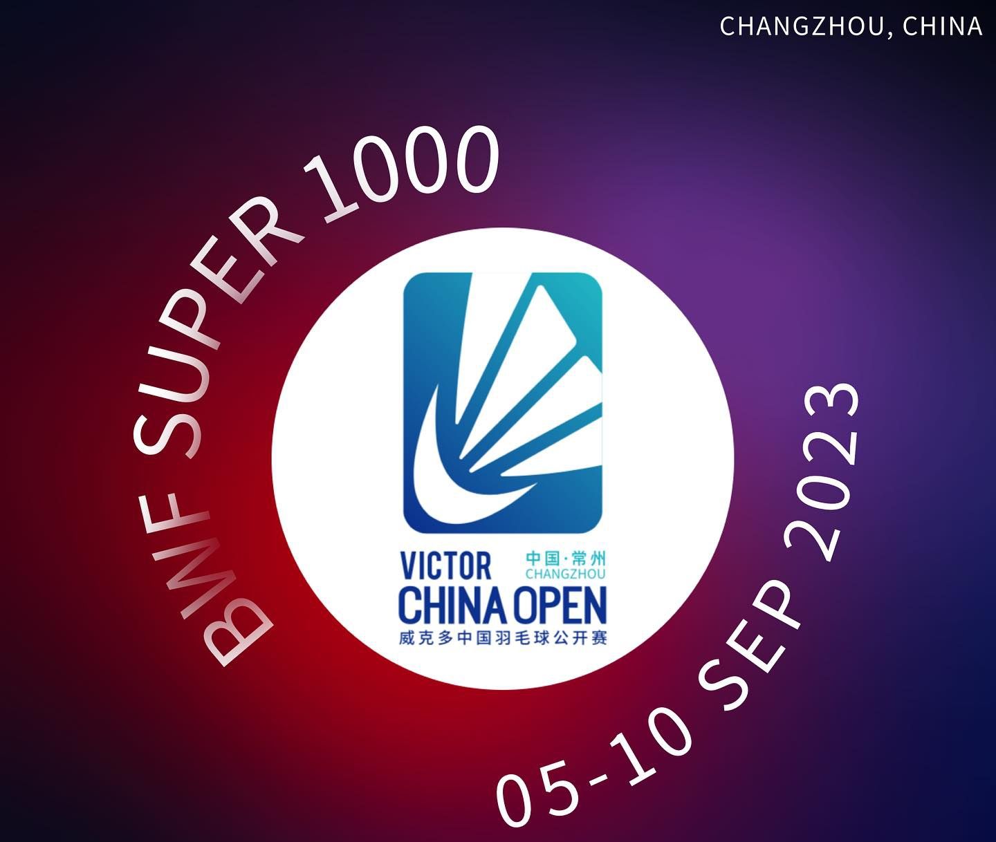 SCORE 808 Live Streaming China Open 2023 Hari Ini, Nonton Gratis K-Vision dan TV Online di sini