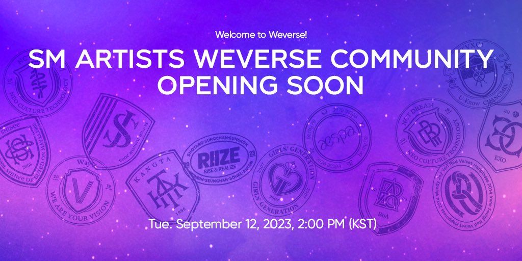 Akhirnya Artis SM Entertainment DIkonfirmasi Akan Bergabung dengan Weverse. Segera Catat Tanggalnya!