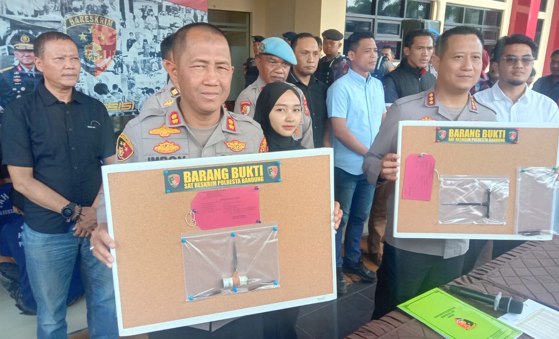 Ungkap kasus pencurian Motor dan Mobil oleh Polresta Bandung, Kamis 7 September