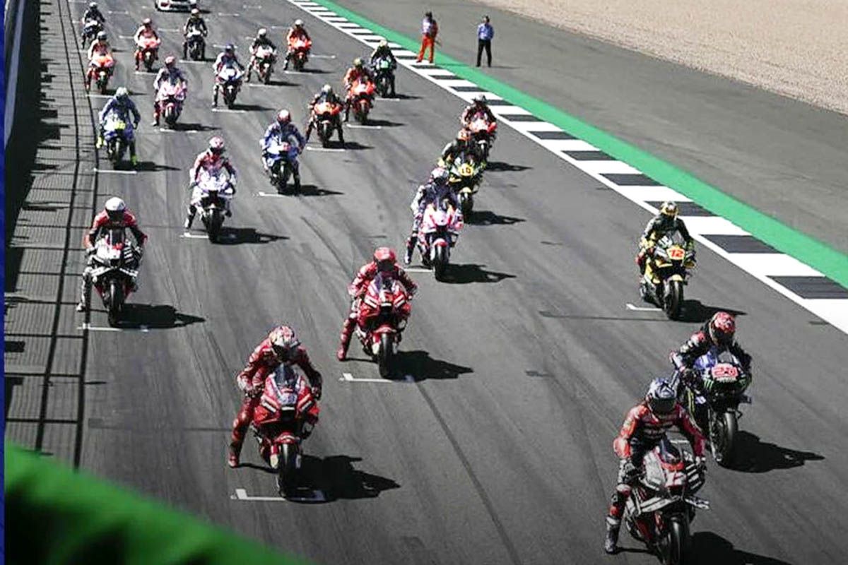 Ilustrasi race MotoGP Spanyol 2024