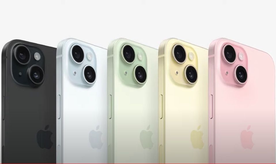 pilihan warna iPhone 15 dan iPhone 15 plus