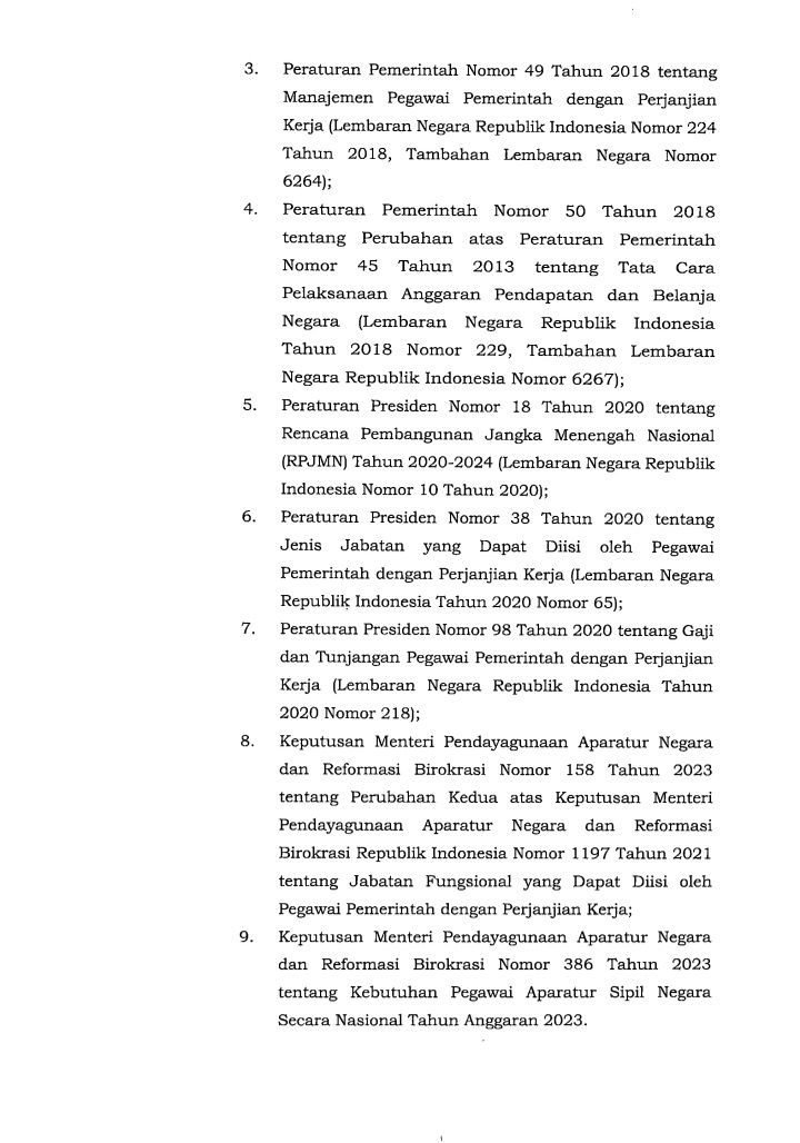 Formasi CASN 2023 Kabupaten Bolsel