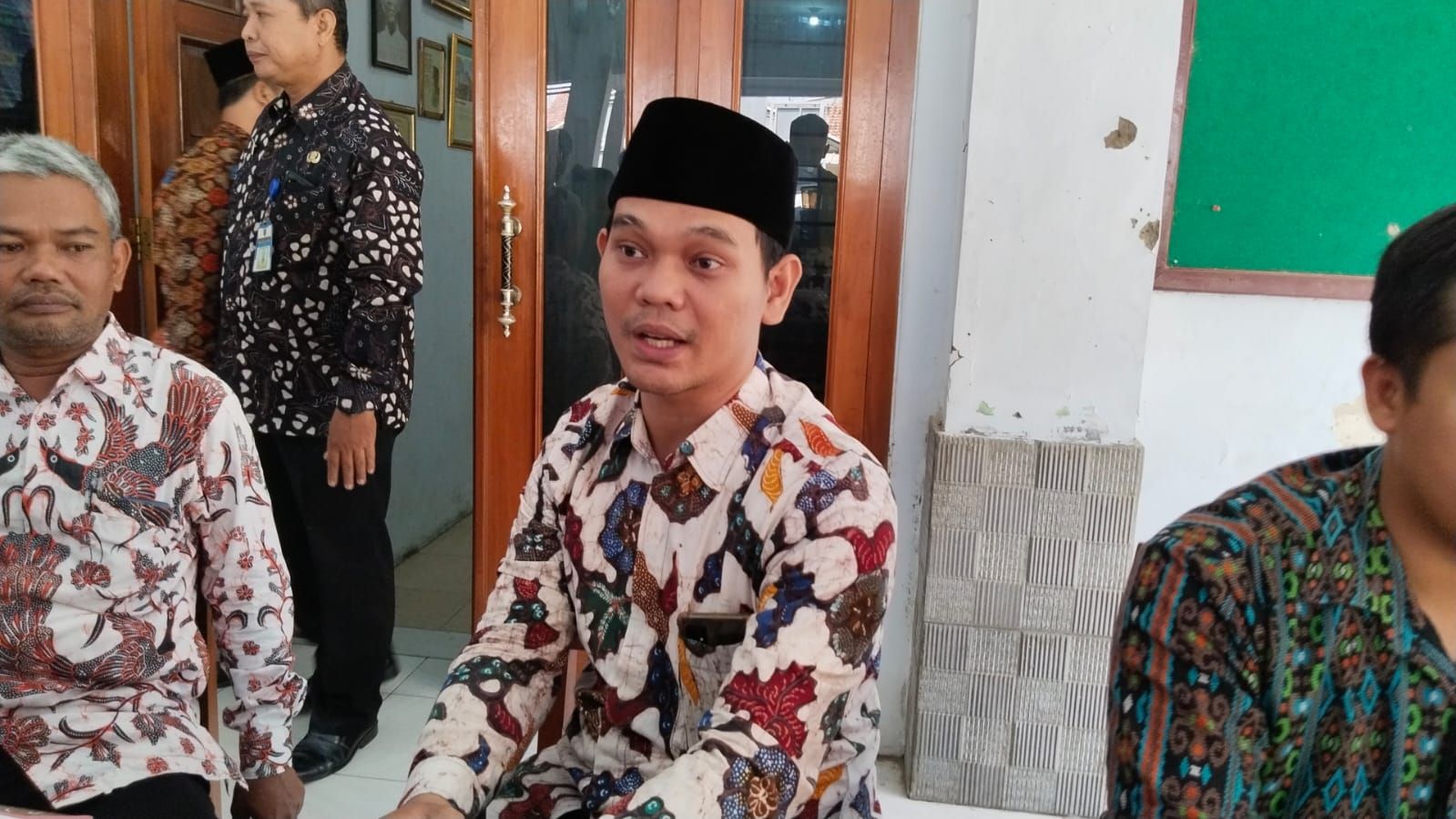 Ketua Panitia Pilkades Desa Sumingkir, Ahmad Taufik