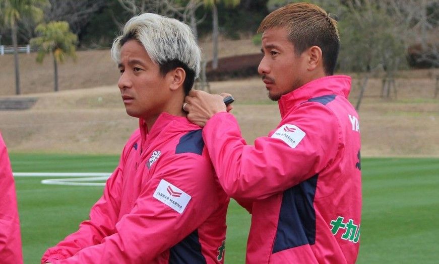 Riku Matsuda (kiri) dan Riki Matsuda ketika di Cerezo Osaka. /X/@AsianFootballs