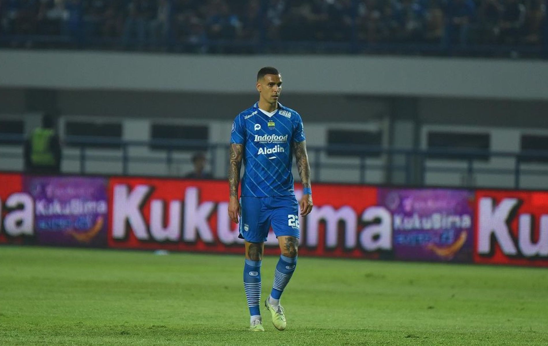 Bek Persib Bandung Alberto Rodriguez siap tampil menghadapi Persikabo 1973 dalam lanjutan BRI Liga 1 2023/2024, Sabtu, 16 September 2023.