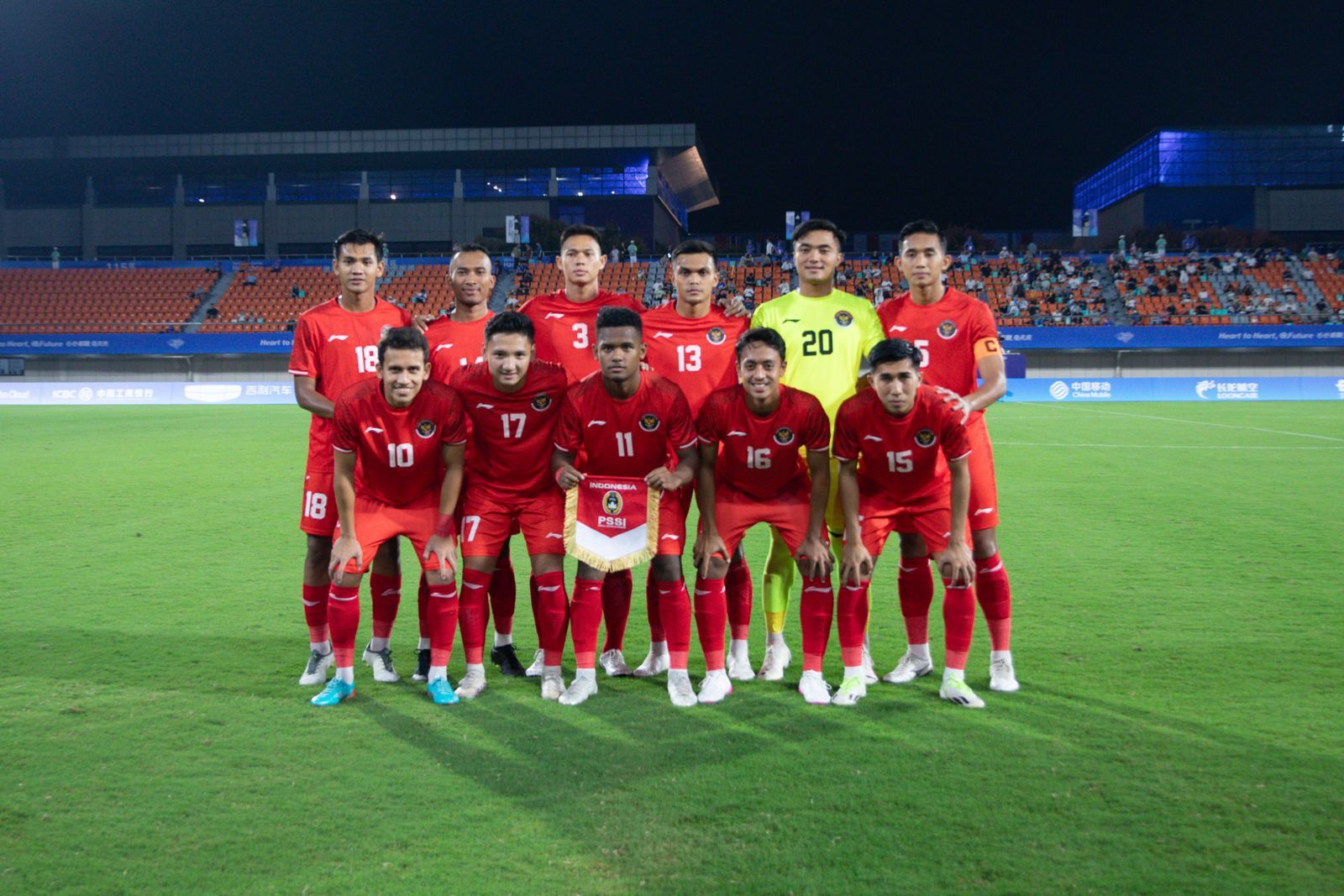 Timnas Indonesia U24 mengalahkan Kirgistan pada laga pertama cabang olahraga sepak bola Asian Games 2023 babak penyisihan Grup F di Stadion Hangzhou, Tiongkok, Selasa 19 September 2023 malam WIB.*/PSSI/NOC Indonesia