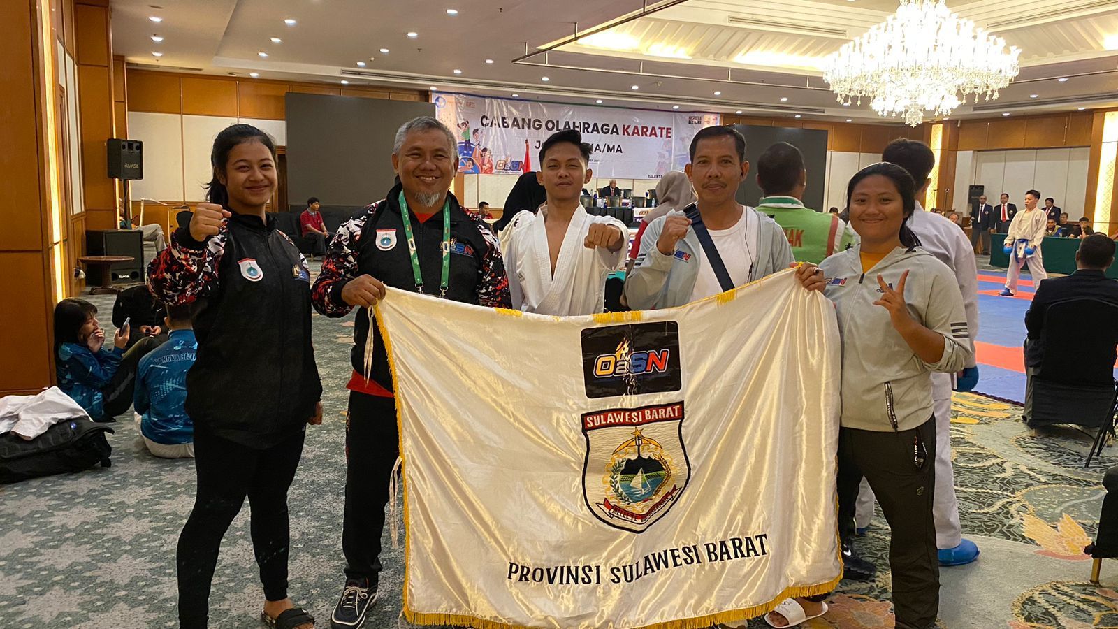 Muhammad Rusnadi Pratama Siswa Kelas II SMU Negeri 1 Polewali Mandar Juara Tiga Karate Tingkat Nasional, Harumkan Nama Sekolah dan Sulawesi Barat