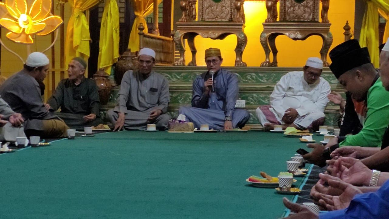 Sultan Pontianak, Syarif Melvin gelar doa bersama dan nyatakan pernyataan sikap terkait kasus Rempang. 