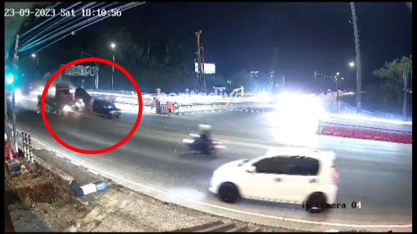 Kecelakaan Tragis di Exit tol Bawen Semarang