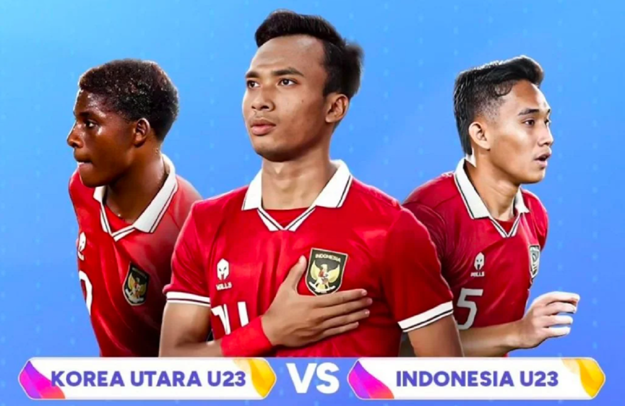 Timnas Indonesia vs Korea Utara berlangsung pada Minggu, 24 September 2023 jam 15.00 WIB.