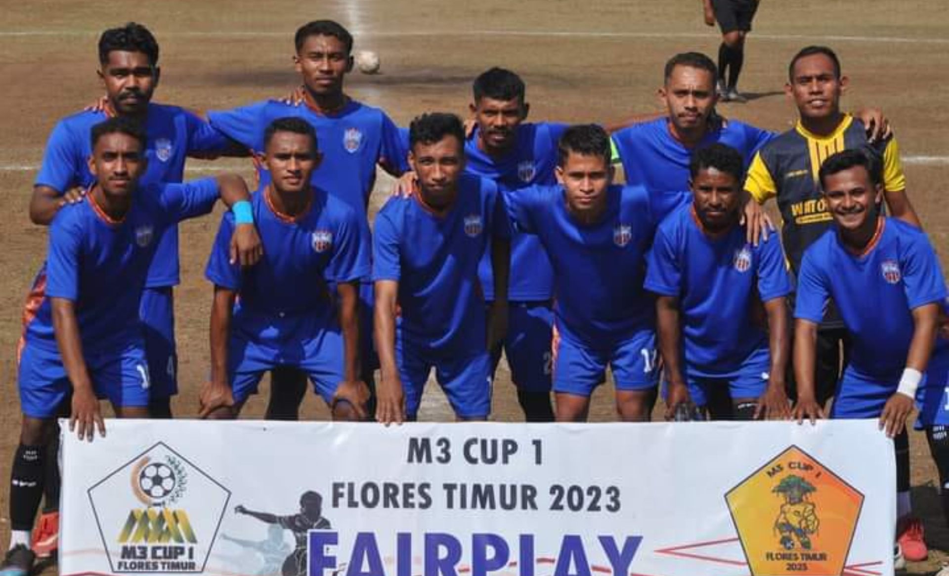 Dewa FC, salah satu klub yang ikut berlaga di turnamen M3 Cup 1 Flotim 2023.//