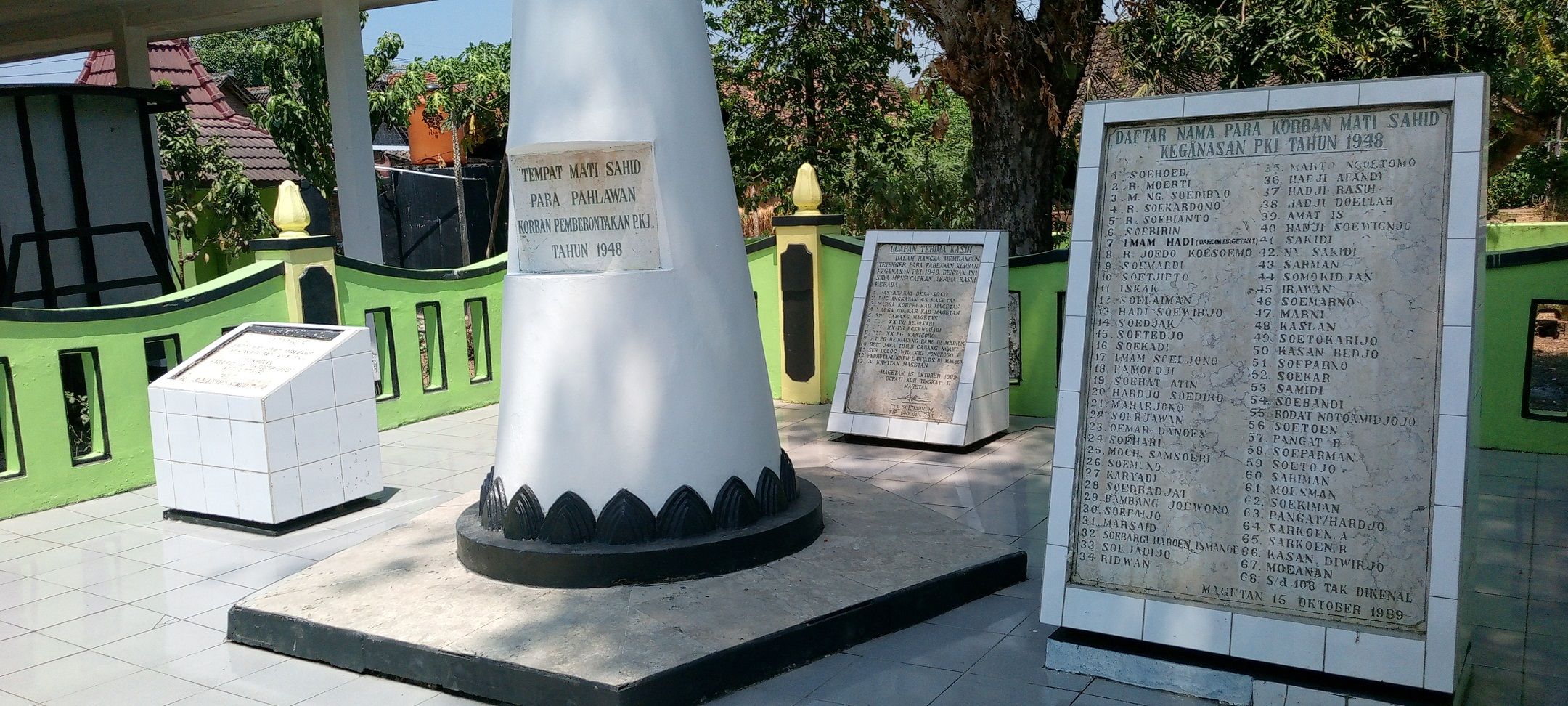 Daftar Nama korban Pembantaian PKI 1948 di Soco Magetan