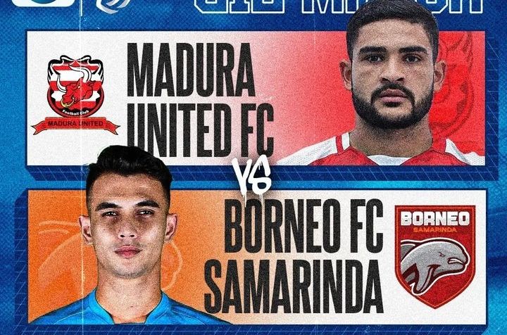 Jadwal Madura United vs Borneo FC Samarinda Hari Ini 1 Oktober 2023 di Indosiar, Lengkap Link Live Streaming