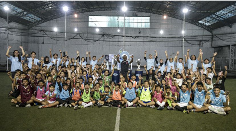 Kegiatan sosial Manchester City FC di Bandung