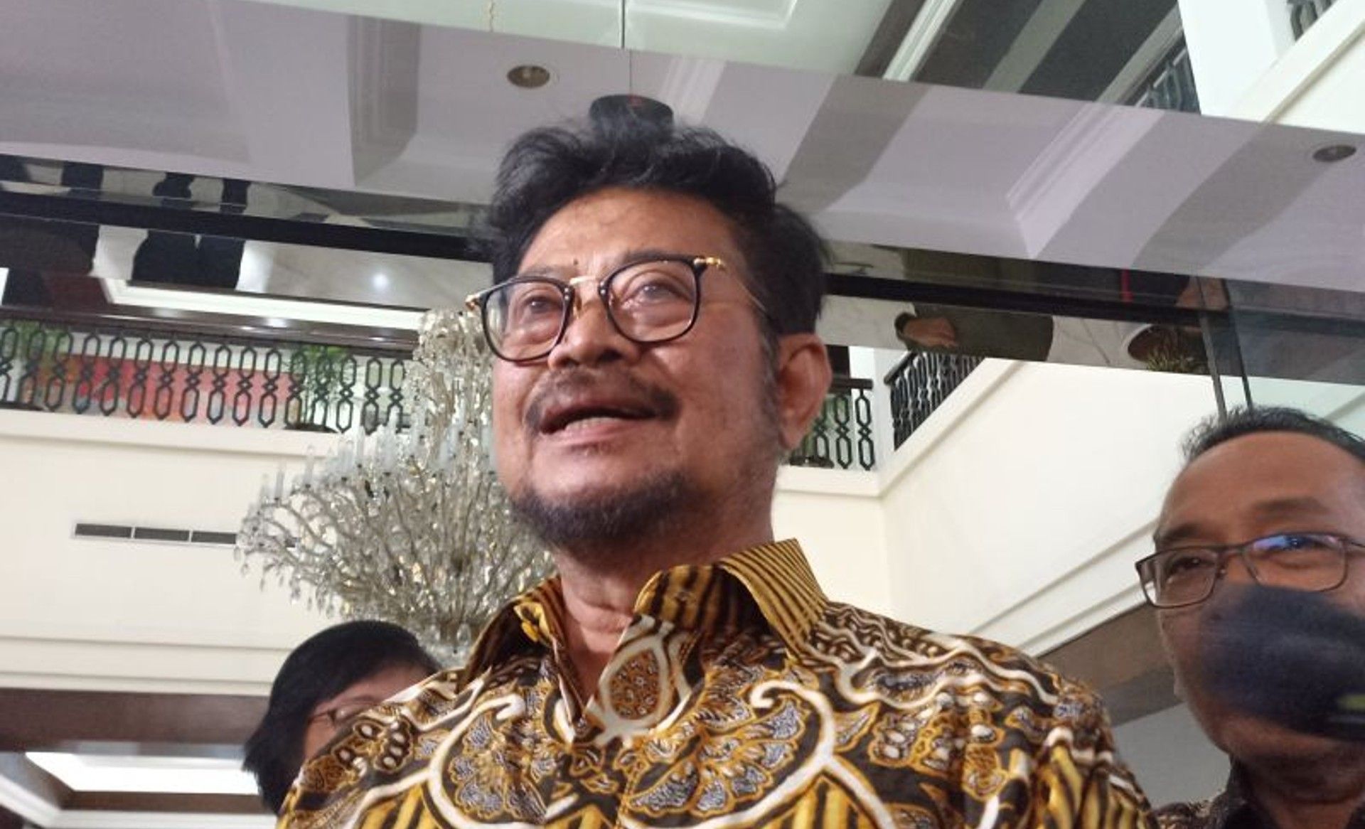 Mentan Syahrul Yasin Limpo resmi ajukan surat pengunduran diri ke Presien Jokowi