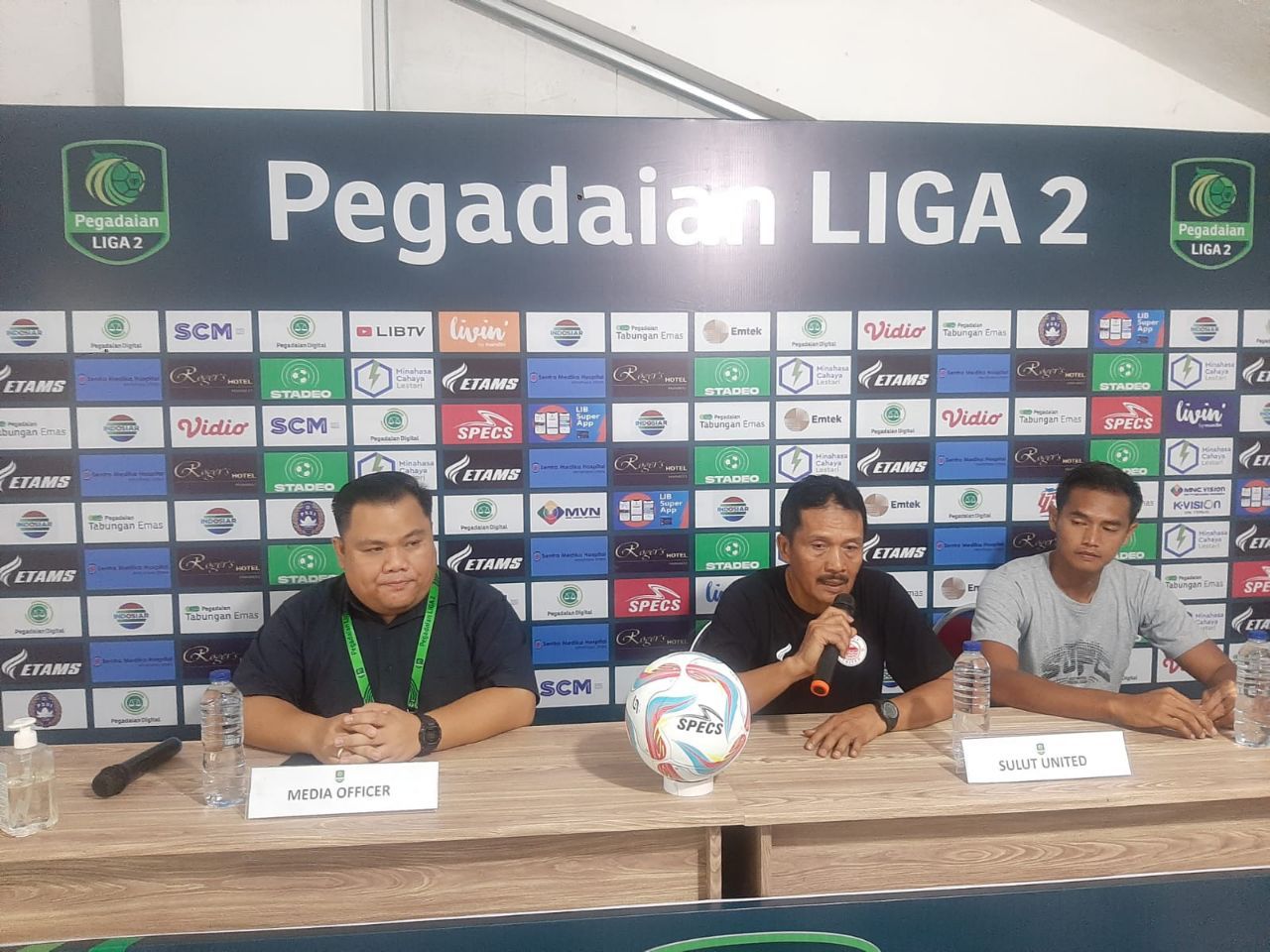 Sulut United jumpa pers jelang laga melawan Persipura Jayapura dalam laga lanjutan pegadaian Liga 2 Grup 4
