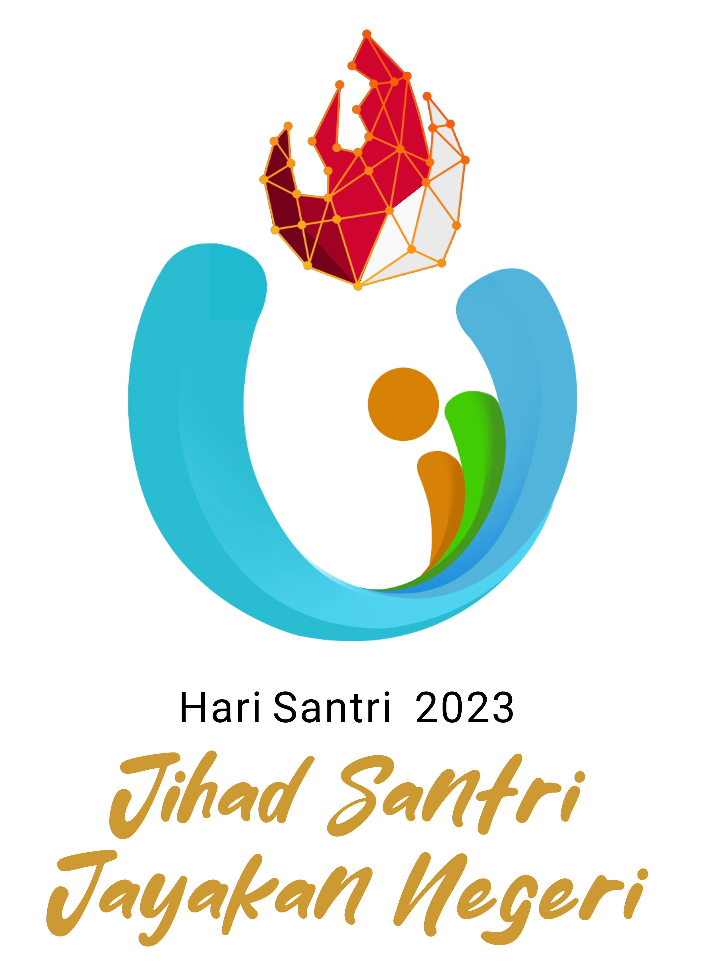 Logo Hari Santri 2023.