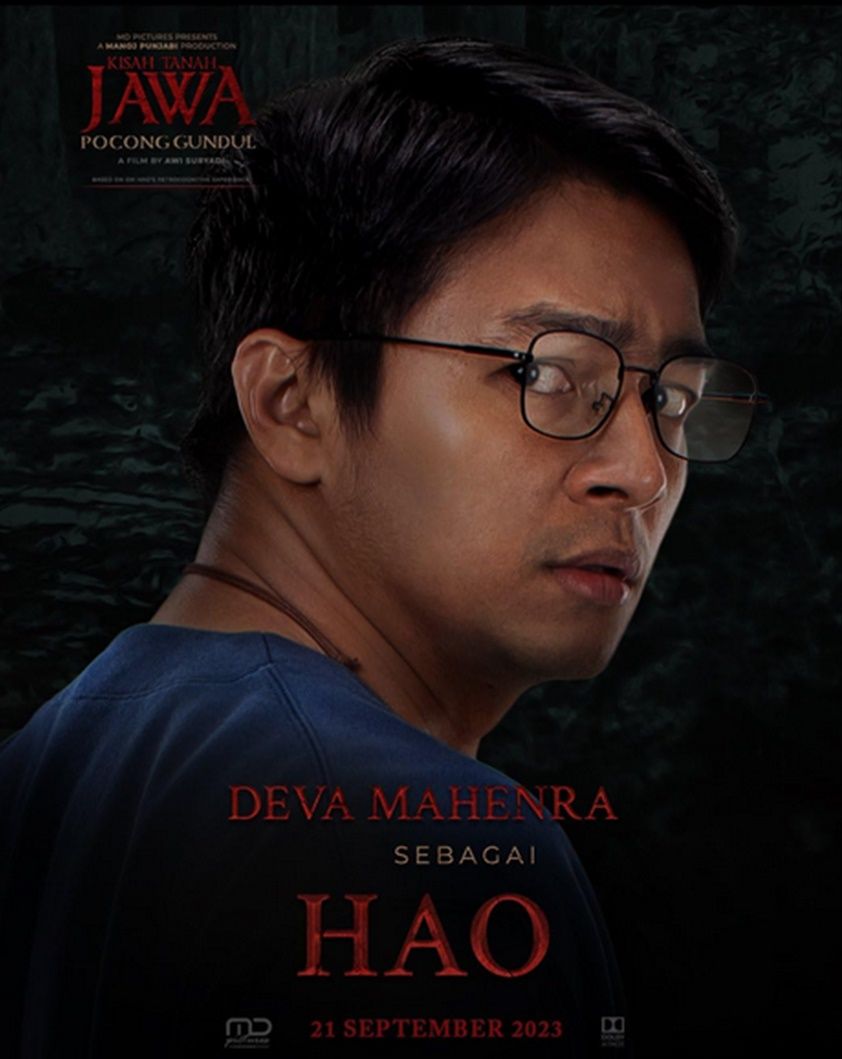 Hao dalam film Pocong Gundul yang diperankan oleh Deva Mahenra.