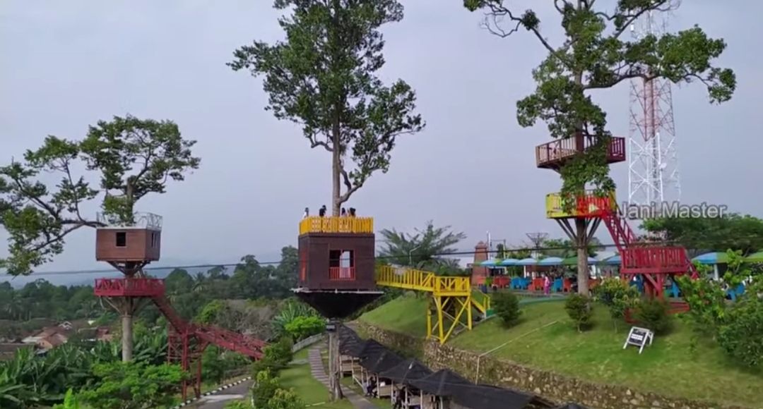 Puncak Mas, tempat wisata hits di Bandar Lampung/tangkapan layar YouTube /channel Jani Master