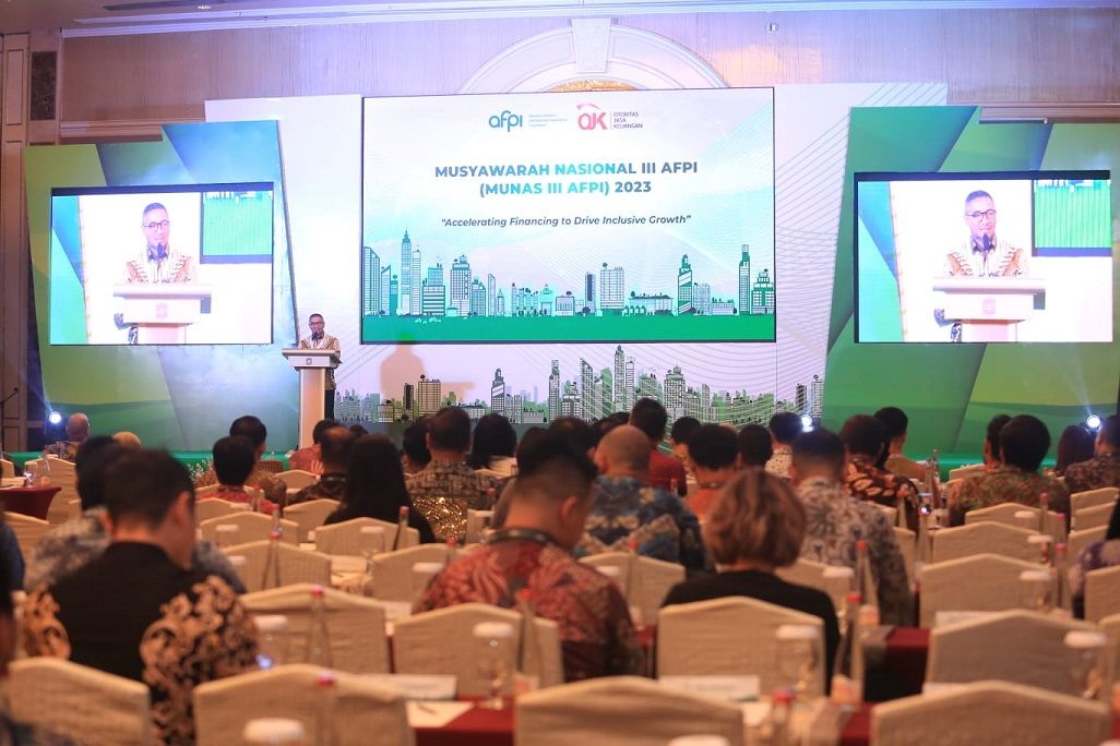 Musyawarah Nasional (Munas) Asosiasi Fintech Pendanaan Bersama Indonesia (AFPI). Foto: AFPI