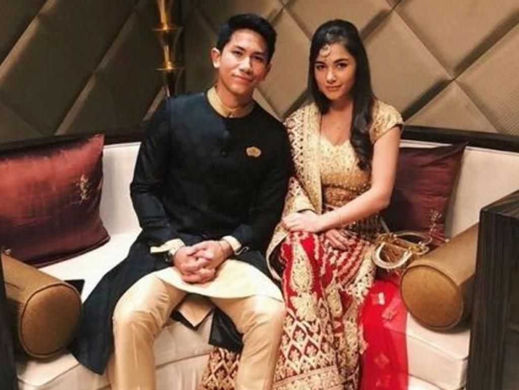 Foto Anisha Rosnah Binti Adam dan Pangeran Mateen dari Brunei Darussalam sebelum menikah