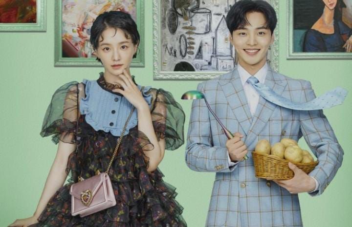 Park Gyu Young dalam poster drakor Dali and Cocky Prince.*/Tangkapan layar instagram/@kbsdrama