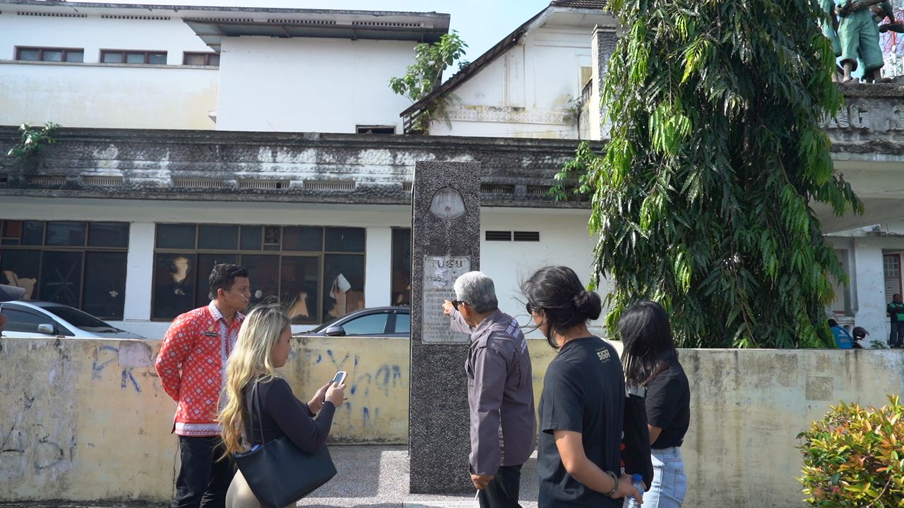 Napak Tilas Situs Sejarah di Pematang Siantar Ulas Buku Peristiwa Berdarah Siantar Hotel