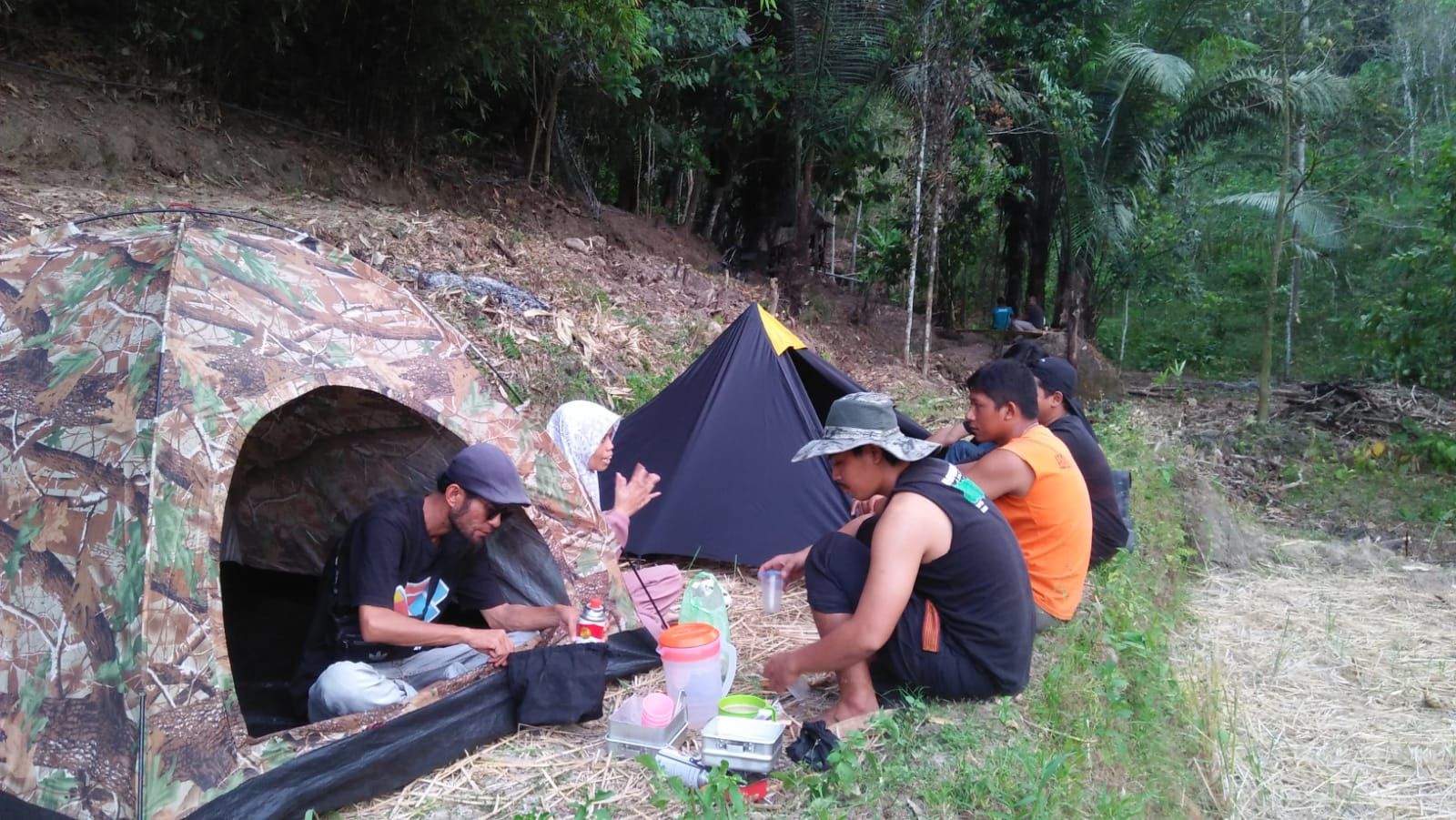 Suasana perkemahan 'pemanasan' menuju Youth Camp Sulawesi Selatan/WartaBulukumba.Com