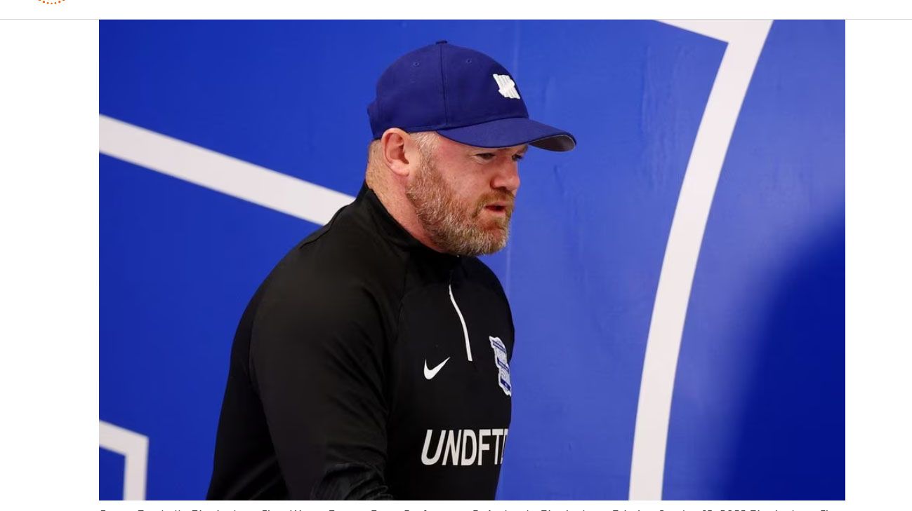 Wayne Rooney Ngaku Pernah Menolak Tawaran Dari Klub Arab Saudi Sebelum Jadi Manajer Birmingham