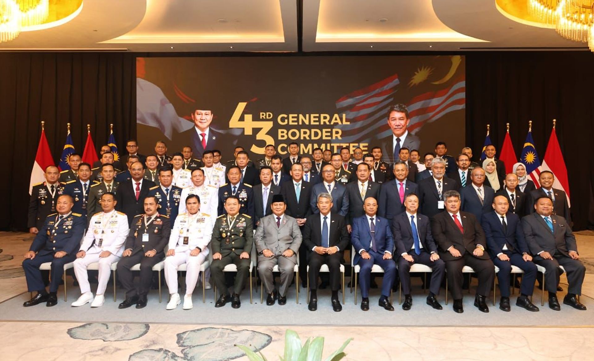 Dirjen Bina Administrasi Kewilayahan Kementerian Dalam Negeri Safrizal ZA saat menghadiri forum GBC ke-43 di Jakarta, 12 Oktober 2023