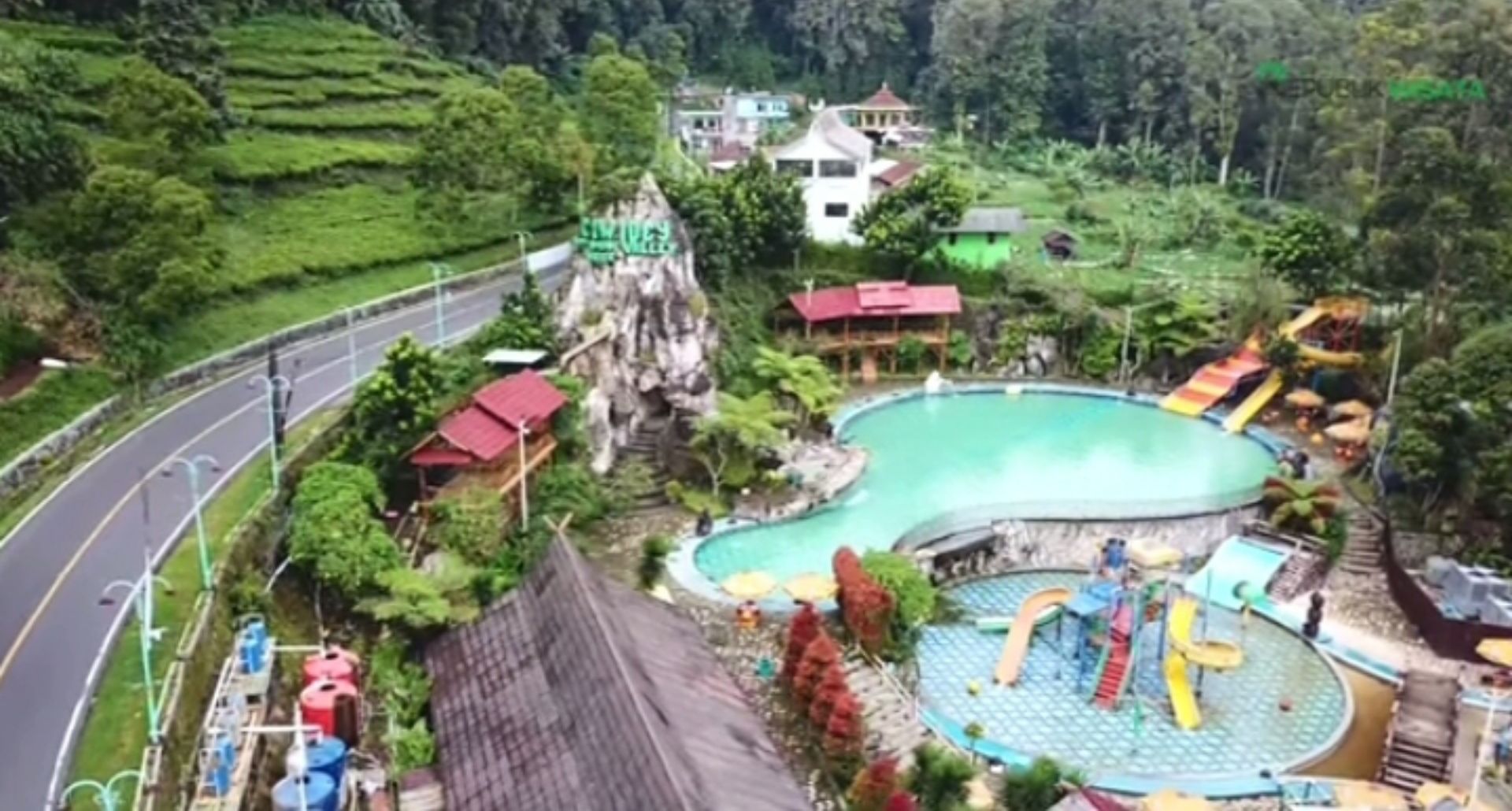 Ciwidey Valley Hot Spring Water and Resort. 