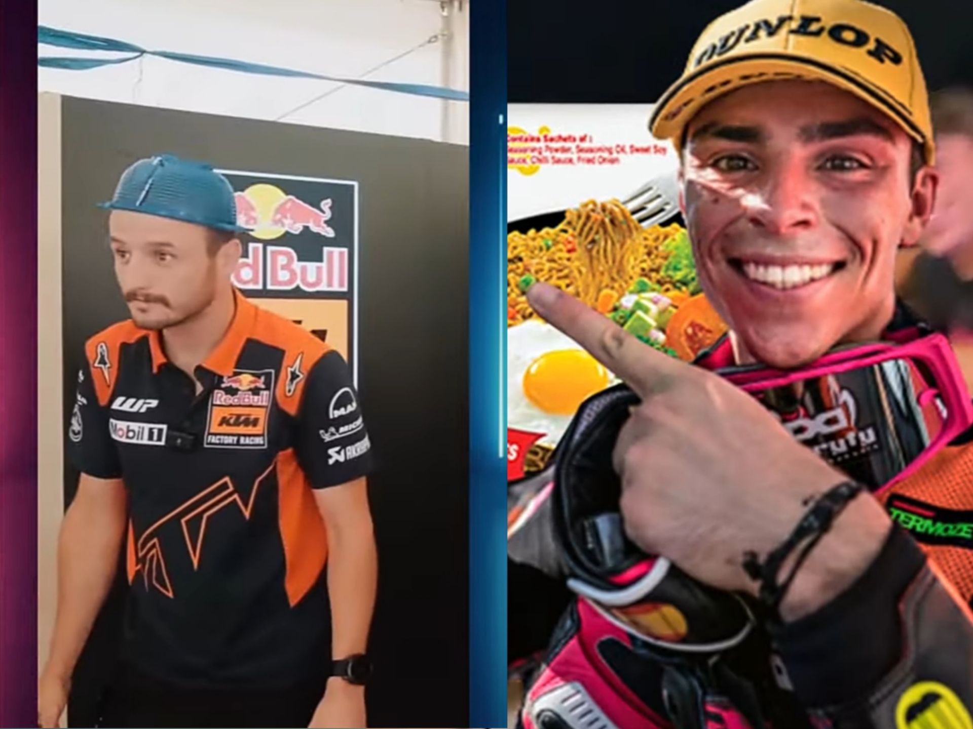 Aksi Kocak Jack Miller dan Alonso Lopez di MotoGP 2 Mandalika 2023