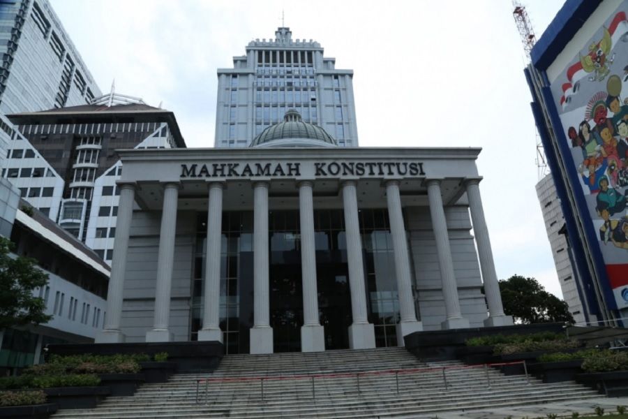 Gedung Mahkamah Konstitusi di Jalan Medan Merdeka Jakarta Pusat