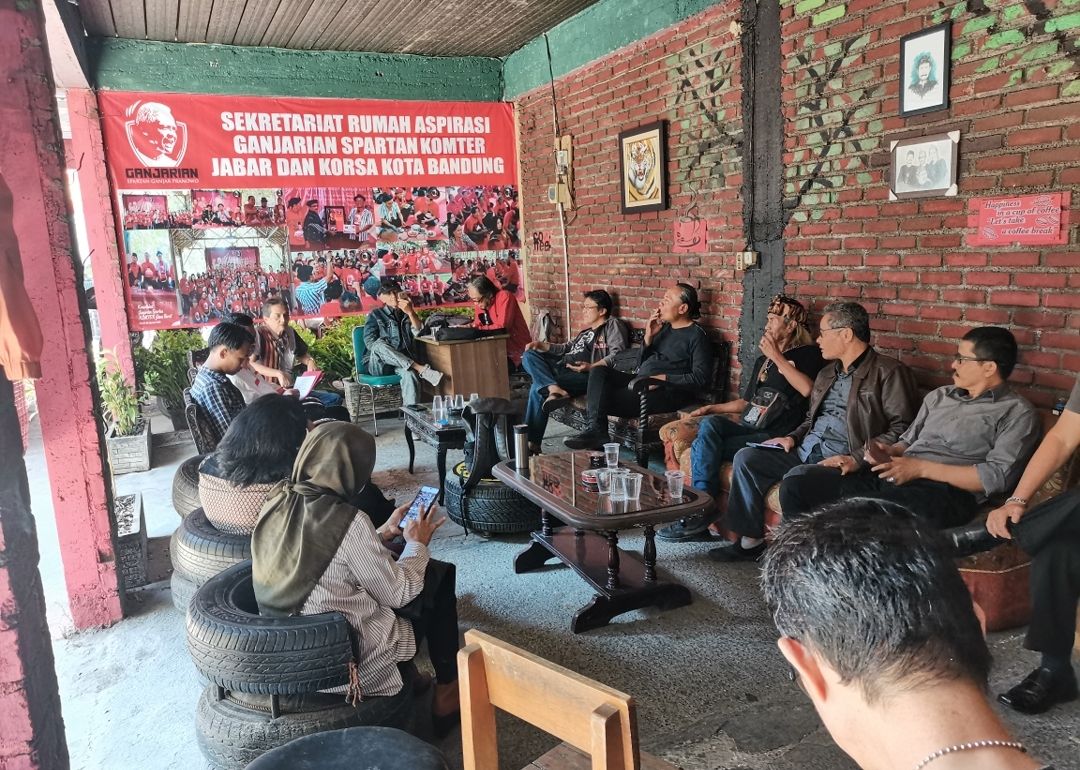 Relawan Jokowi menggelar pertemuan di Kota Bandung 