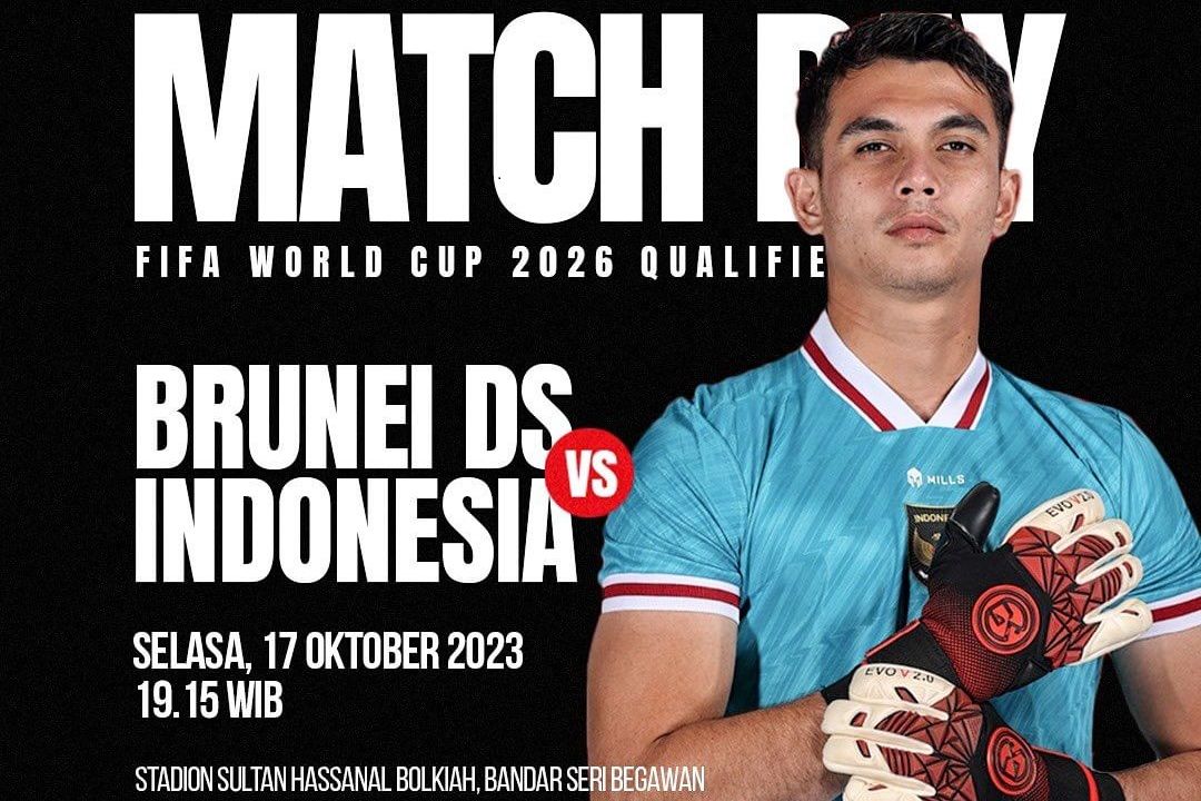 Jadwal dan link nonton Indonesia Vs Brunei Darussalam dalam Kualifikasi Piala Dunia 2026 leg kedua./ Instagram/ @garuda_media