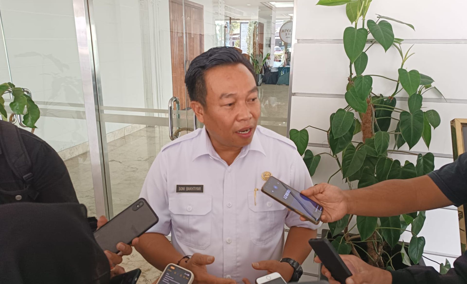 Kepala Dinsos Kota Bandung Soni Bakhtiyar, Rabu 18 Oktober 2023