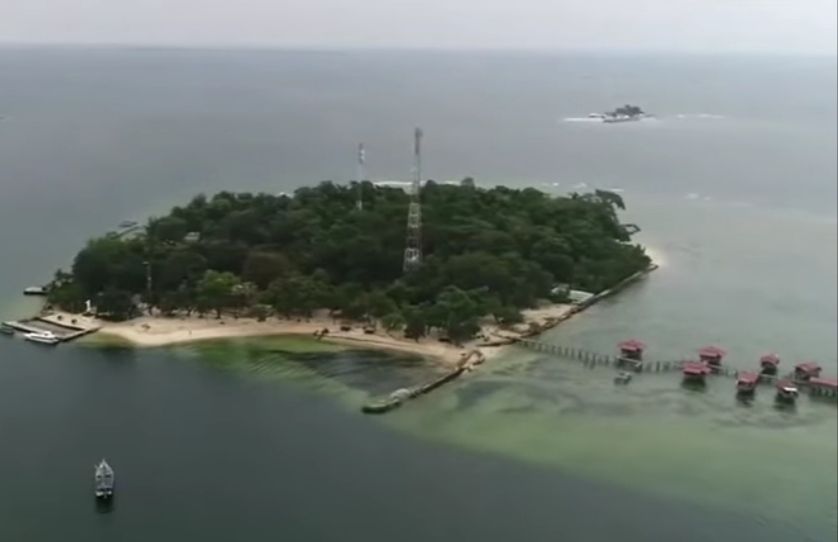 Pulau Bidadari, salah satu pulau di gugusan Kepulauan Seribu DKI Jakarta/tangkapan layar YouTube/channel IRA WISNU 