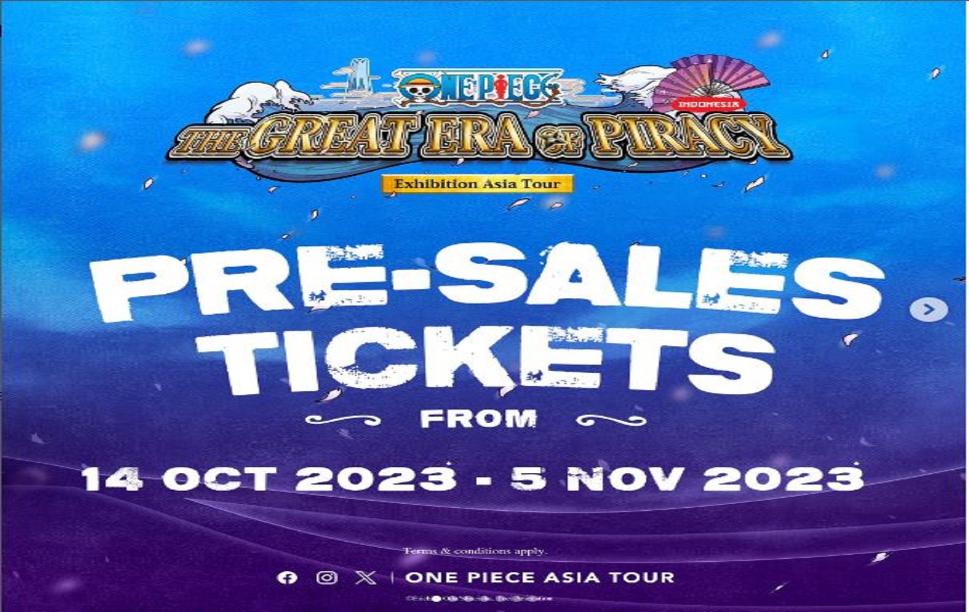 Link Tiket One Piece Exhibition Asia Tour di Jakarta, Harganya Mulai Rp 120  Ribu - Potensi Bisnis