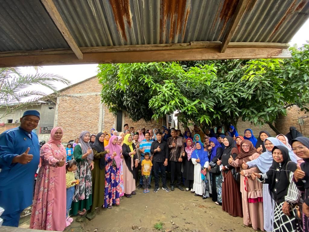 Aprial Ginting Rutin Gelar Pengajian Bulanan Bilal Mayit dan Guru Mengaji Tingkat Kecamatan di Tanjung Pinggir