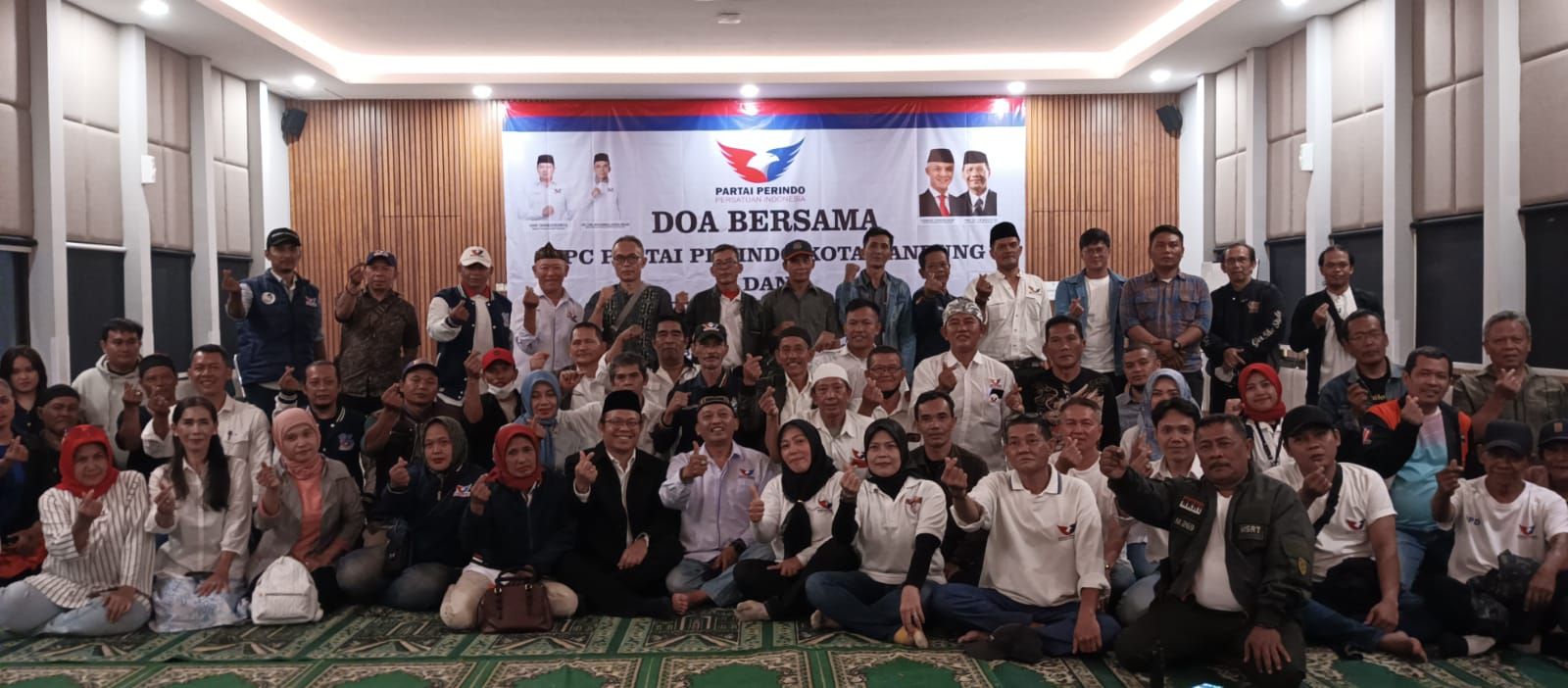 Gelar Doa Bersama, Bacaleg Perindo Kota Bandung Jemput Kemenangan di Pemilu 2024./ist
