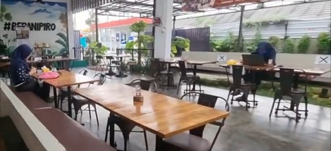 Piro Resto dan Cafe, cafe asri di Pamulang Tangerang Selatan Banten/tangkapan layar YouTube/Edivayunda Channel