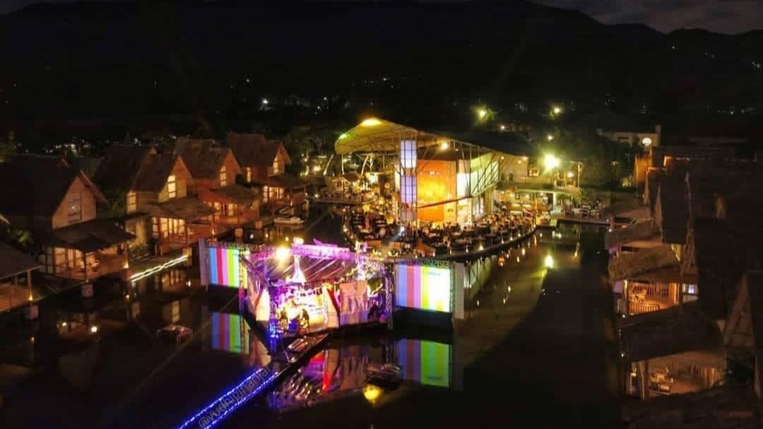 Event pesta malam pergantian tahun baru 2020 di Kamojang Green & Resort. 