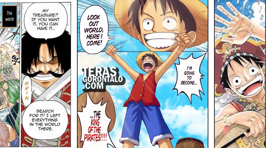 One Piece: Ternyata Gol D Roger Telah Melihat Monkey D Luffy Melalui Kenbunshoku Haki Tingkat Tinggi, Di Bahkan Meng...