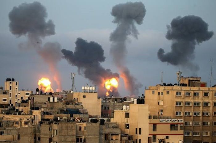 Serangan udara Israel terjadi di tengah memuncaknya kekerasan Israel dan Palestina di bagian selatan Jalur Gaza.