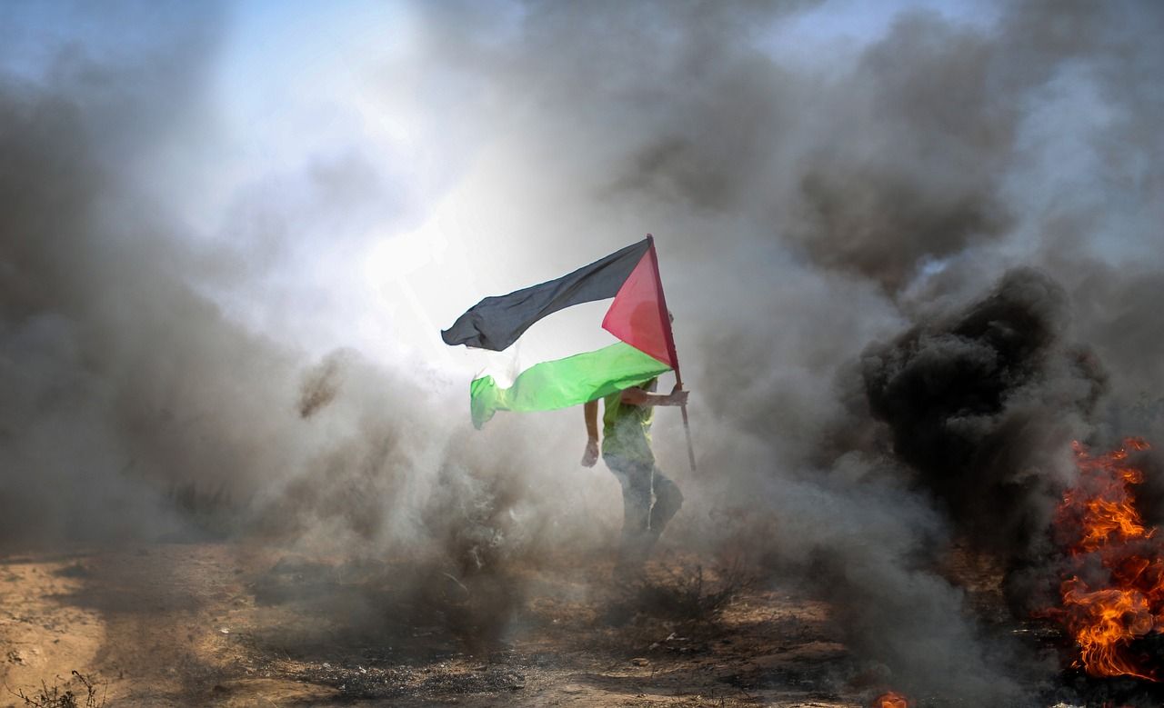 Ilustrasi, Palestina menang melawan Israel